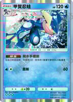 スイクンexゲッコウガ