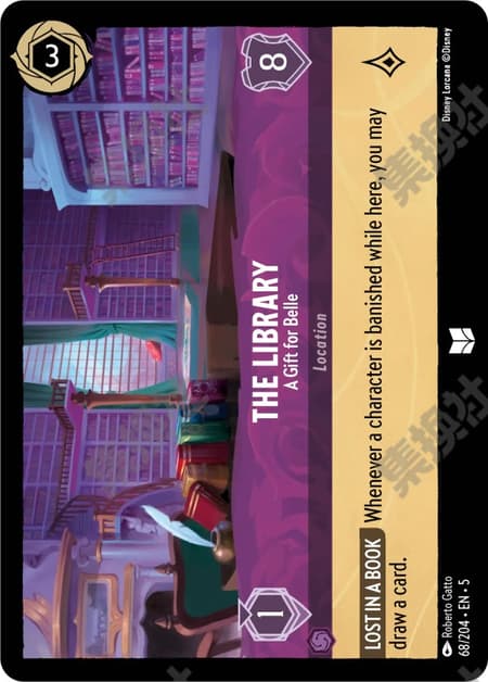 The Library - A Gift for Belle