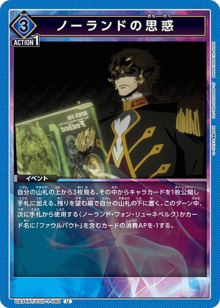 ノーランドの思惑